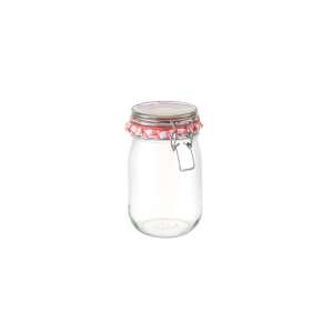 Tescoma DELLA CASA 1000 ml glass jar with clip closure - Canning jar