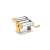 Tescoma DELÍCIA pasta maker, yellow and silver, manual pasta machine
