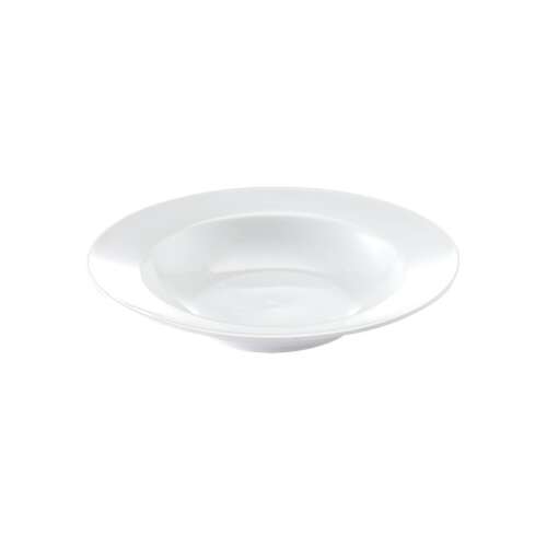 Tescoma LEGEND Głęboki talerz 22 cm, biała porcelana, nadaje się do mikrofalówki, zmywarka