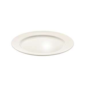 Tescoma OPUS STRIPES Speiseteller, 27 cm Durchmesser, weißes Porzellan - Teller