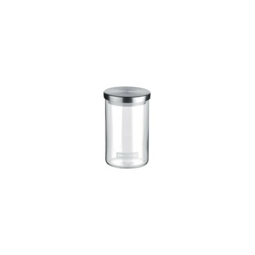 Tescoma MONTI Spice Jar, 0.2L, Clear Glass Spice Container with Stainless Steel Lid