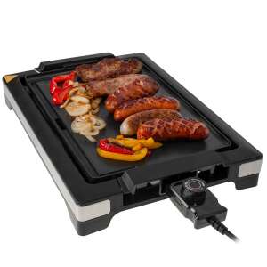 Adler AD6613 Elektrogrill mit Würstchen, Paprika und Zwiebeln - Tischgrills