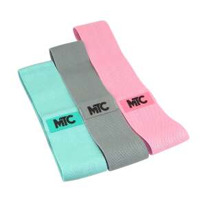 Elastyczna taśma do ćwiczeń MTC Fitness 3 szt.