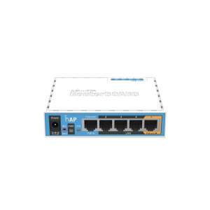 MikroTik hAP RB951Ui-2nD Router - 4 LAN Port, 2.4GHz Wi-Fi