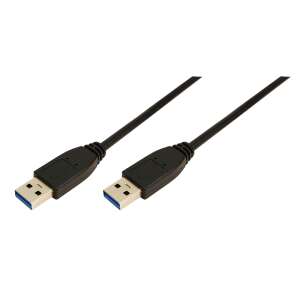 LogiLink USB-A 3.0 cable, 1 meter, black - Data Cable