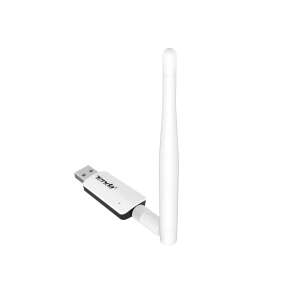 Tenda U1 300Mbps vezeték nélküli USB adapter, fehér, antennával - Hálózati adapter