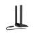 TP-Link Archer TX20U Plus AX1800 безжичен USB адаптер с висок коефициент на усилване, черен, заден изглед с USB кабел