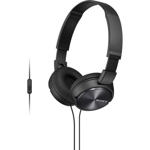 Sony MDRZX310APB fekete fülre helyezhető fejhallgató mikrofonnal - Sony