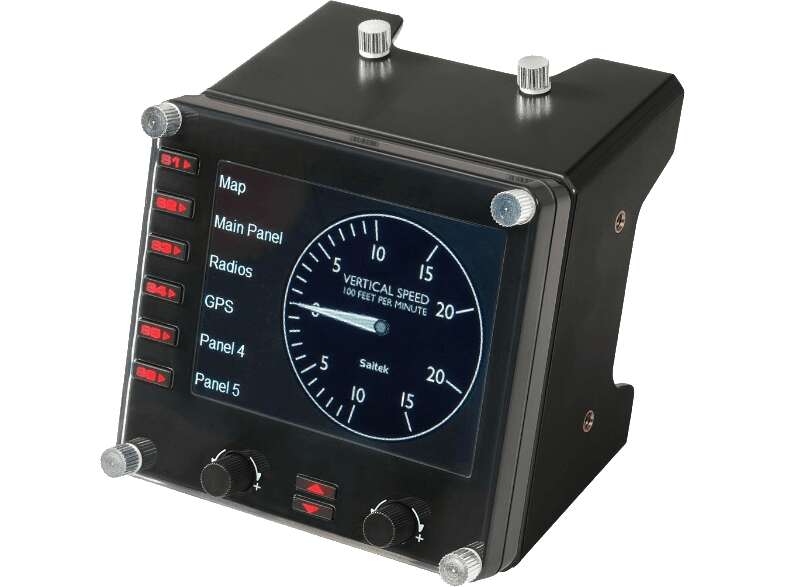 Logitech - g saitek pro flight instrument panel - 945-000008