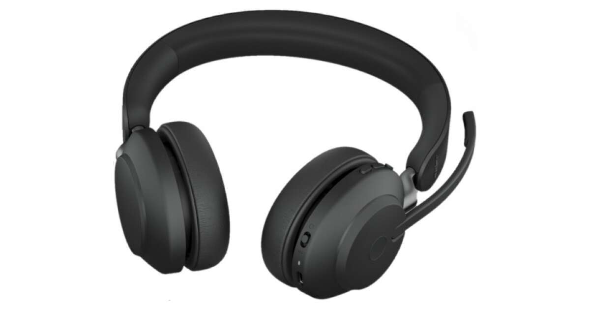 JABRA Evolve2 65 USB-C MS Stereo Black | Pepita.hu