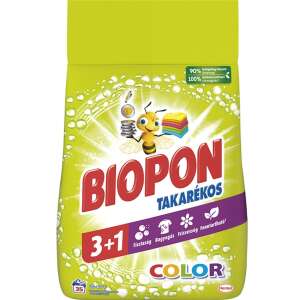 Biopon Takarékos 3+1 Color mosópor színes ruhákhoz, 2,1 kg (35 mosás) - Biopon