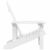 HDPE Adirondack Kerti Szék - Fehér - 73x83x92 cm 173892171