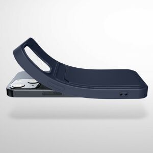 Tasche für Apple iPhone 13 Mini, Silikon, Blau, 55938.17, kwmobile