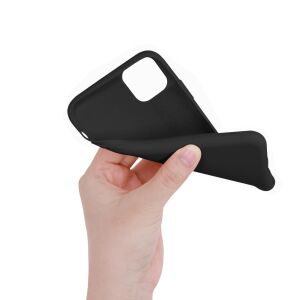 kwmobile iPhone 11 Black Silicone Case - Flexible and Protective - Nonbrand Phone Case