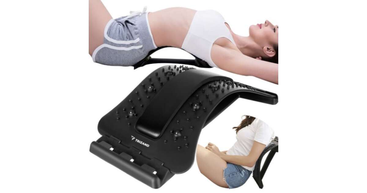 TriZand Hátnyújtó - Akupresszúrás Masszírozó - 3 Fokozat 51678026
