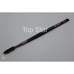 Top Star Augenbrauenbürste mit schrägem Pinsel und Spoolie - Make-up-Pinsel & Bürste