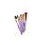 Lila 8-teiliges Make-up-Pinsel-Set