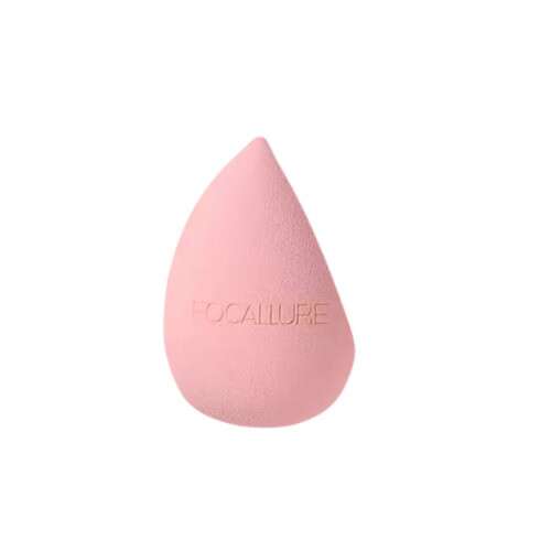 Focallure Match Max 06 Soft Pink Makeup Blender, Teardrop Shape, Pink