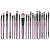 Sada 20 štetcov na make-up Mauve Brushes, vrátane puzdra na uskladnenie 51686801