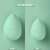 Focallure Match Max. 04 Mint Green Makeup Sponge, damp vs dry