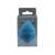 Man Fei brand blue makeup sponge in packaging, teardrop shape, for applying foundation and concealer