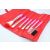 Fraulein 7-piece Makeup Brush Set, Red 51687487