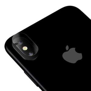 Folie de protecție lentilă cameră Wozinsky 9H pentru iPhone X aplicată - Wozinsky