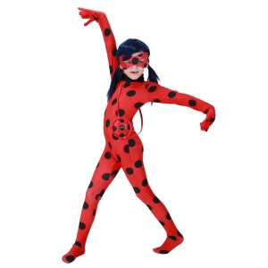 Ladybug costume for girls, red and black ladybug costume, ladybug superhero costume, ladybug cosplay, ladybug outfit, ladybug halloween costume, ladybug dress up, ladybug fancy dress, ladybug party costume - KidMania Costume for Kid