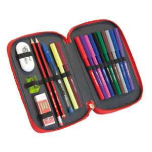Fixo Kids pencil case with pencils, pens, erasers, and a sharpener - Pencil Case