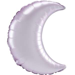Pink satin crescent moon foil balloon, 66 cm - Home & Garden