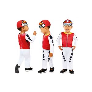 Kolaż Strój Paw Patrol Marshall Strażak dla Chłopców - Disney Kostium dla dzieci