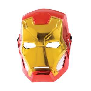 Masca Iron Man metalizata, pentru copii, 20 cm 51694531 Costume pentru copii