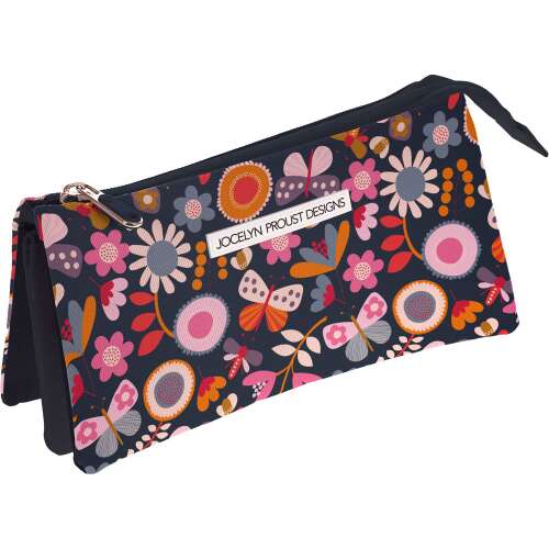 Jocelyn Proust Designs 3-priehradková peračník s kvetinovým vzorom