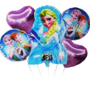 Buchet 5 baloane folie Elsa, Frozen 2, 60 x 35 cm 51695264 Baloane