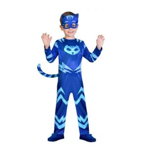 PJ Masks Catboy костюм за деца, син костюм на супергерой - Amscan