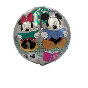 Balon foliowy z Minnie i Myszka Miki, 45 cm, wielokolorowy - Bułka w powietrzu