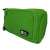 Grüne Olma Stiftetui mit Reißverschluss, 3 Fächer, Seitenansicht