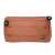 Bits&Bobs Piramis pencil case, orange, 1 compartment, zippered, back view