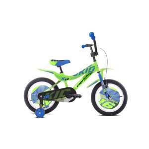 Capriolo Kid 16" gyerek kerékpár Zöld-Kék 51700647 Gyerek kerékpárok - Fiú