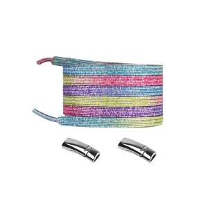 Envisage magnetic shoelaces, candy colors, multi-colored, 100 cm - Shoelace