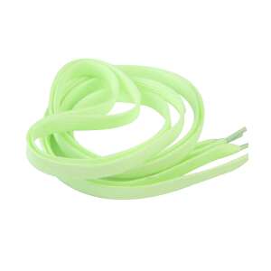 Glow-in-the-Dark Shoelaces, 1 pair, 100cm, textile, green