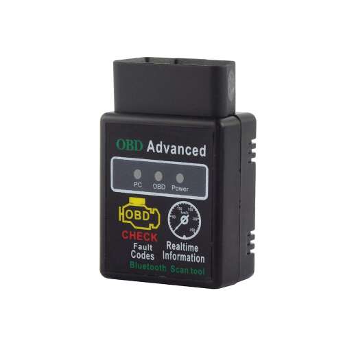 ELM327 OBD2 Bluetooth Diagnostic Scanner, OBD Advanced, Car Fault Code Reader, Realtime Data