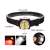 Emeszon ® Headlamp with 300lm LED, COB LED, headband, tight regulation, press switch