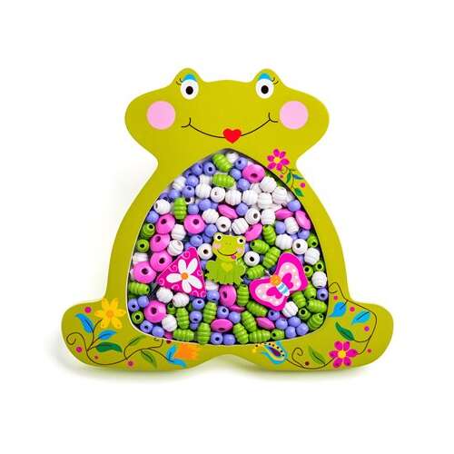 Gyöngyfűző készlet - béka-90212