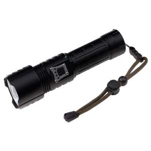 Čierna baterka IdeallStore Unmittelbare Rettung s funkciou zoom - Lampy&osvetlenie