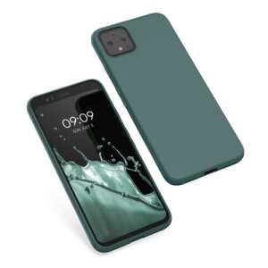 Green kwmobile silicone case for Google Pixel 4 - Phone Case