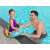 Bestway Disney Princesses Swim Ring, 56cm, featuring Ariel, Mulan and Moana, in a pool with a child