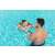 Bestway Disney Prinzessinnen Schwimmring, 56cm, mit Arielle, Mulan und Moana, im Pool mit einem Kind