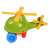 Műanyag helikopter - zöld, 11 cm 93299590}