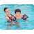 Child wearing Bestway Ultimate Spiderman Arm Floats in a swimming pool